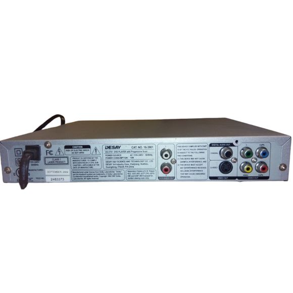 Desay DS-5701 multi-format digital video disc (DVD) player - Picture 2 of 2